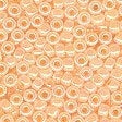 Pale Peach Glass Bead