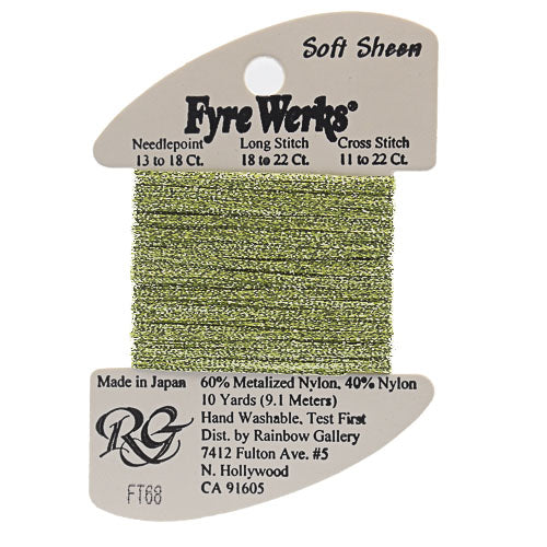 FYRE WERKS FT68-DAIQUIRI GREEN