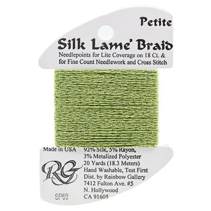 Silk Lame Petite SP69 Medium Avocado