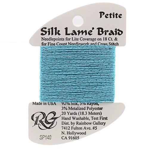 Silk Lame Braid Petite - SP140 Jam Sea