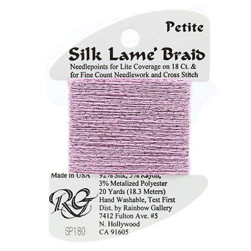 Silk Lame Braid Petite - SP180 Lilac Chiffon
