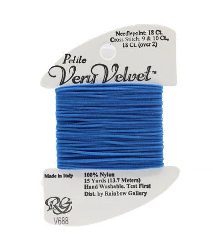 Petite Very Velvet - V688 Blue Oasis