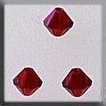 Rondele Siam 4mm Bead