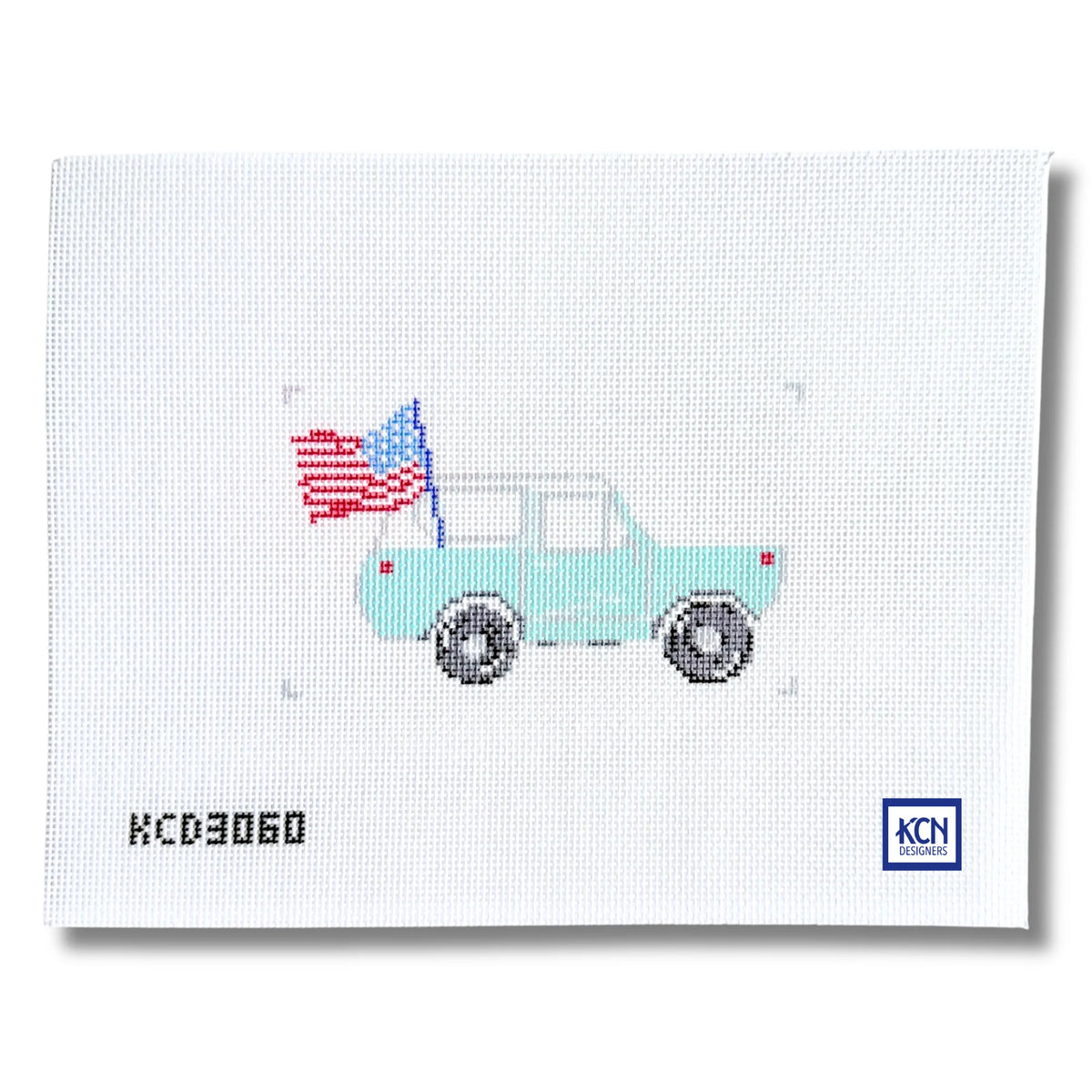 Bronco & Flag