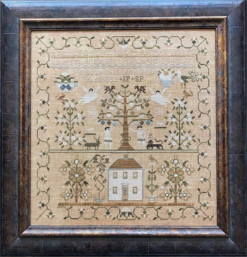 Maria Phinney 1832: Adam & Eve's House by Shakespeare's Peddler