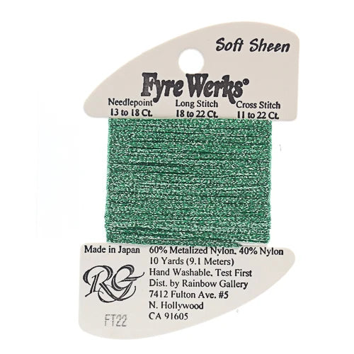 FYRE WERKS FT22 Emerald Green