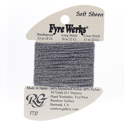 FYRE WERKS FT37-RAIN GRAY