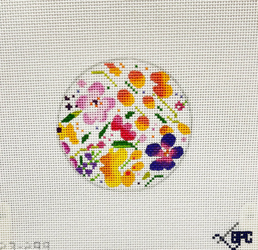 Peppy Floral Round