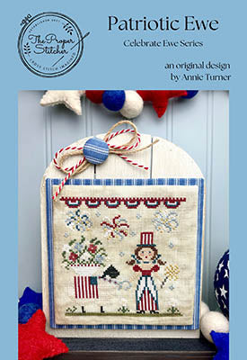 Patriotic Ewe by Annie Turner