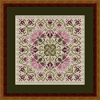 Shannon's Garden Square by Christy Shuhy Ortiz