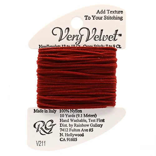 Very Velvet - V211 Brick Red