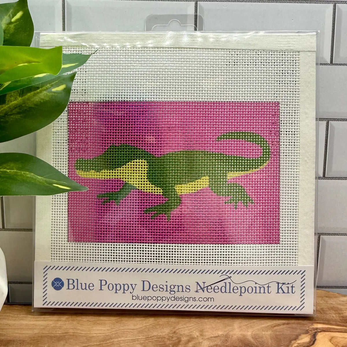 Alligator Needlepoint Kit