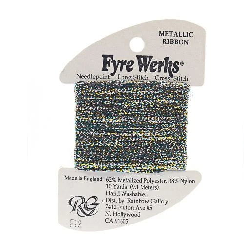 Fyre Werks Metallic Ribbon -F12 Dark Multi