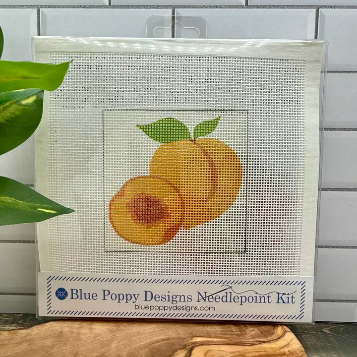 Peaches Needlepoint Design Kit