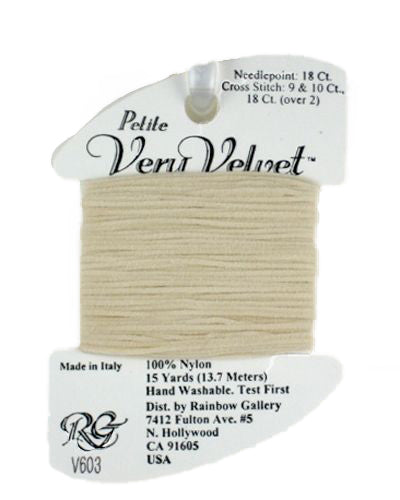 Petite Very Velvet - V603 Ecru