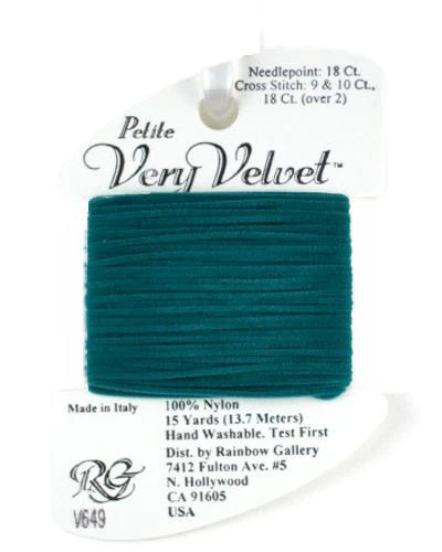 Petite Very Velvet - V649 Teal