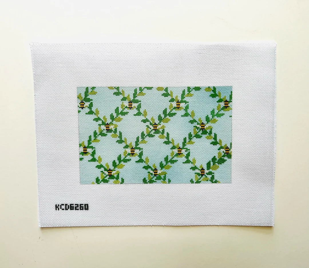 Bee Latice Acrylic Purse Insert Canvas