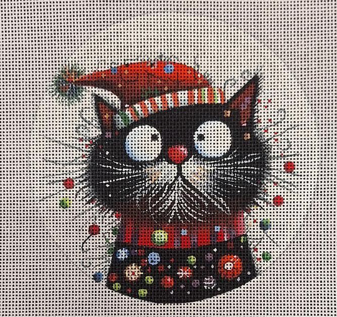 Cat Christmas Ornament 8 #CZ-8