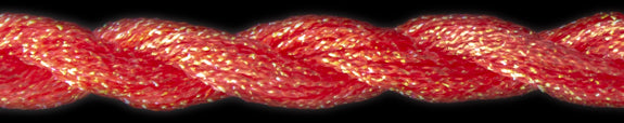 Threadworx #12 Overdyed Metallic Living Coral 910036
