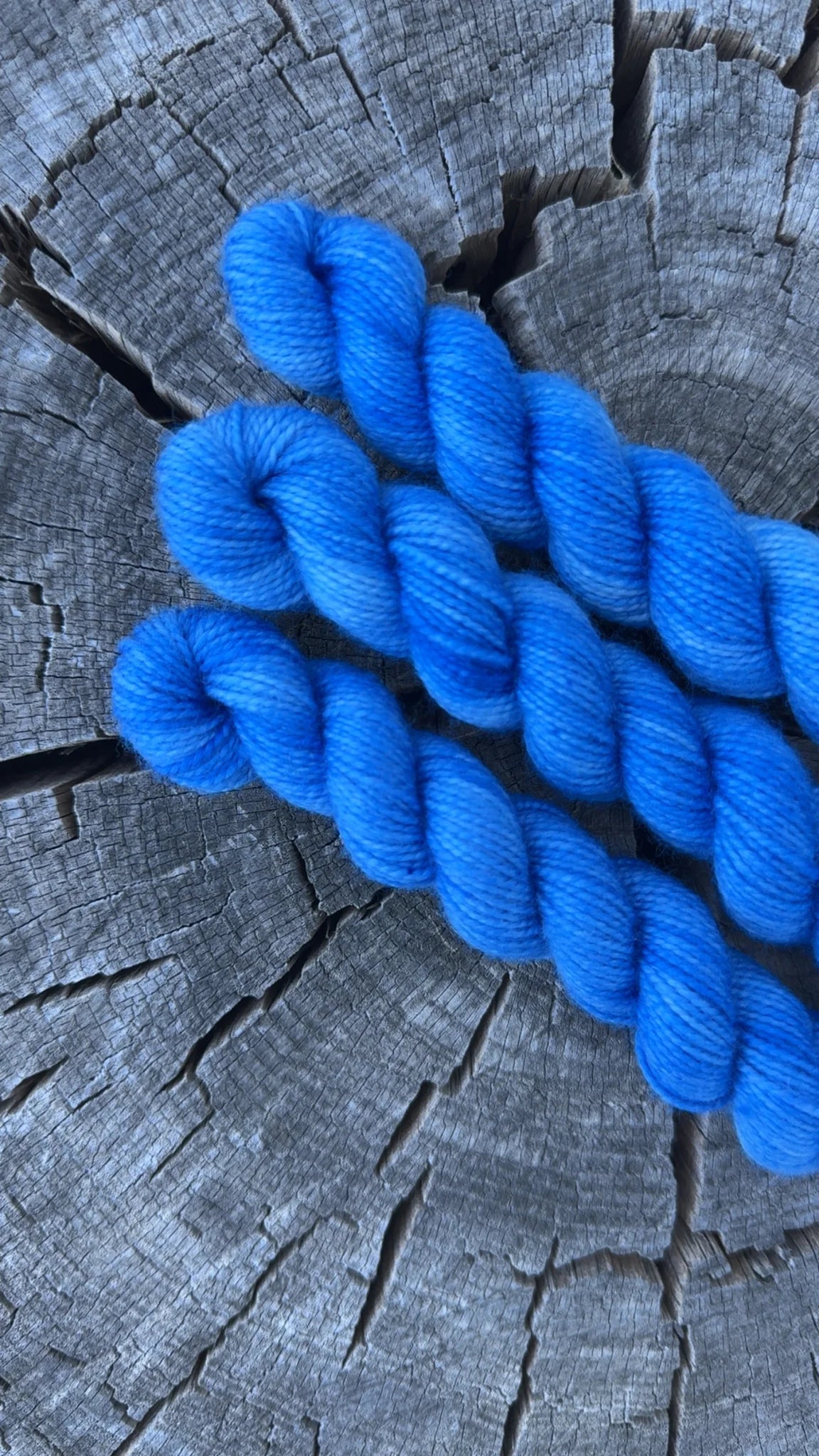 Midnight Blue- Mini Skein