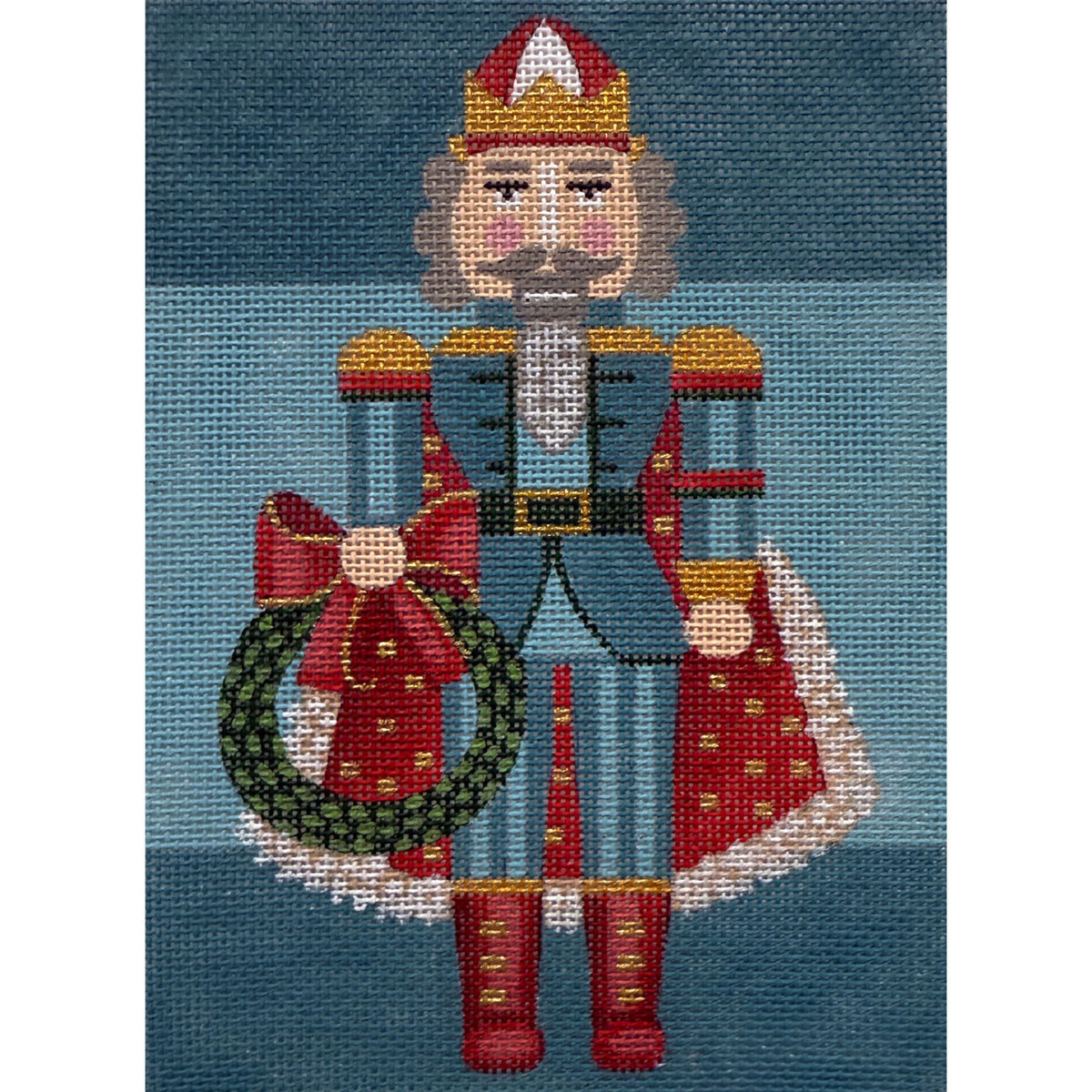 Teal Nutcracker