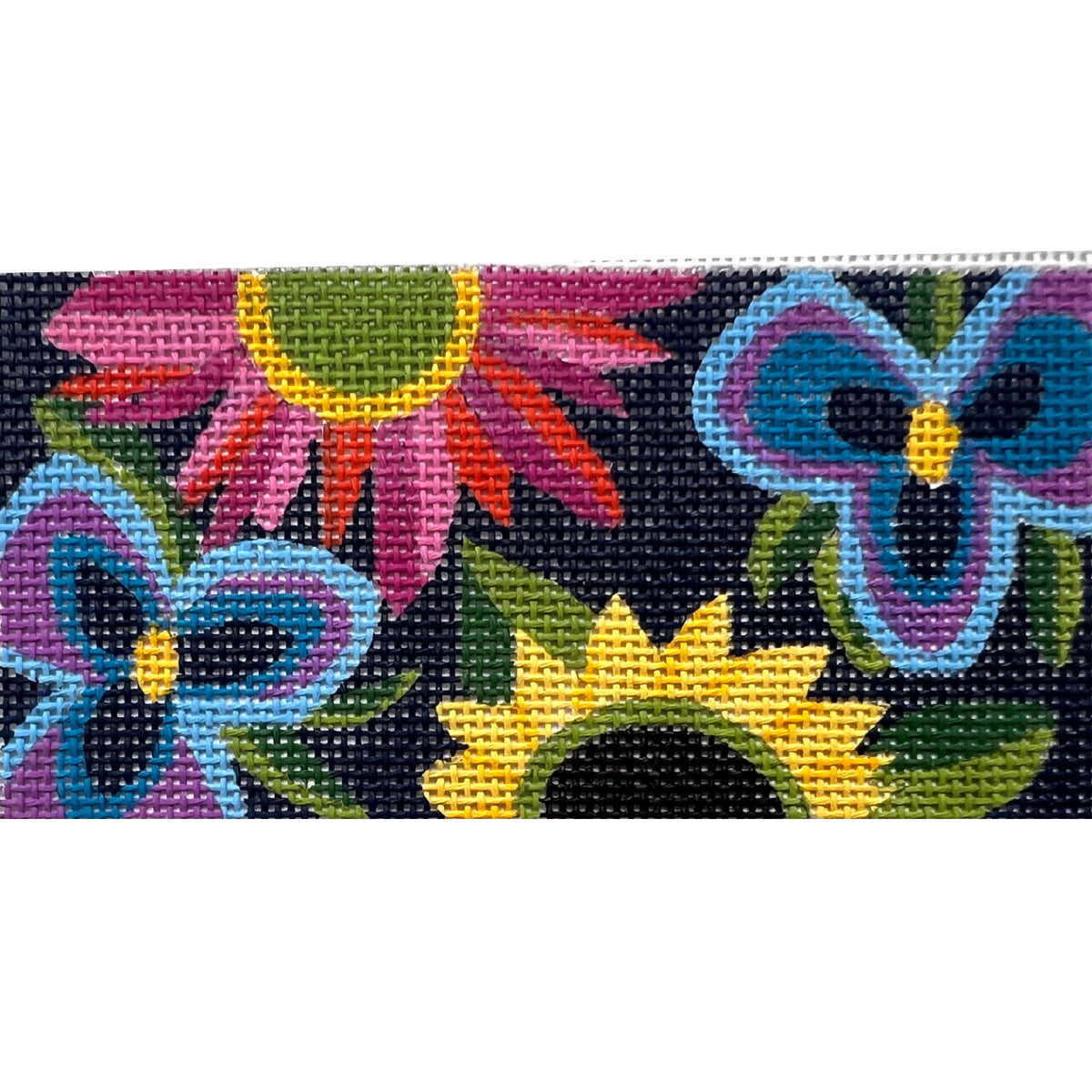 Floral Navy Clutch Insert