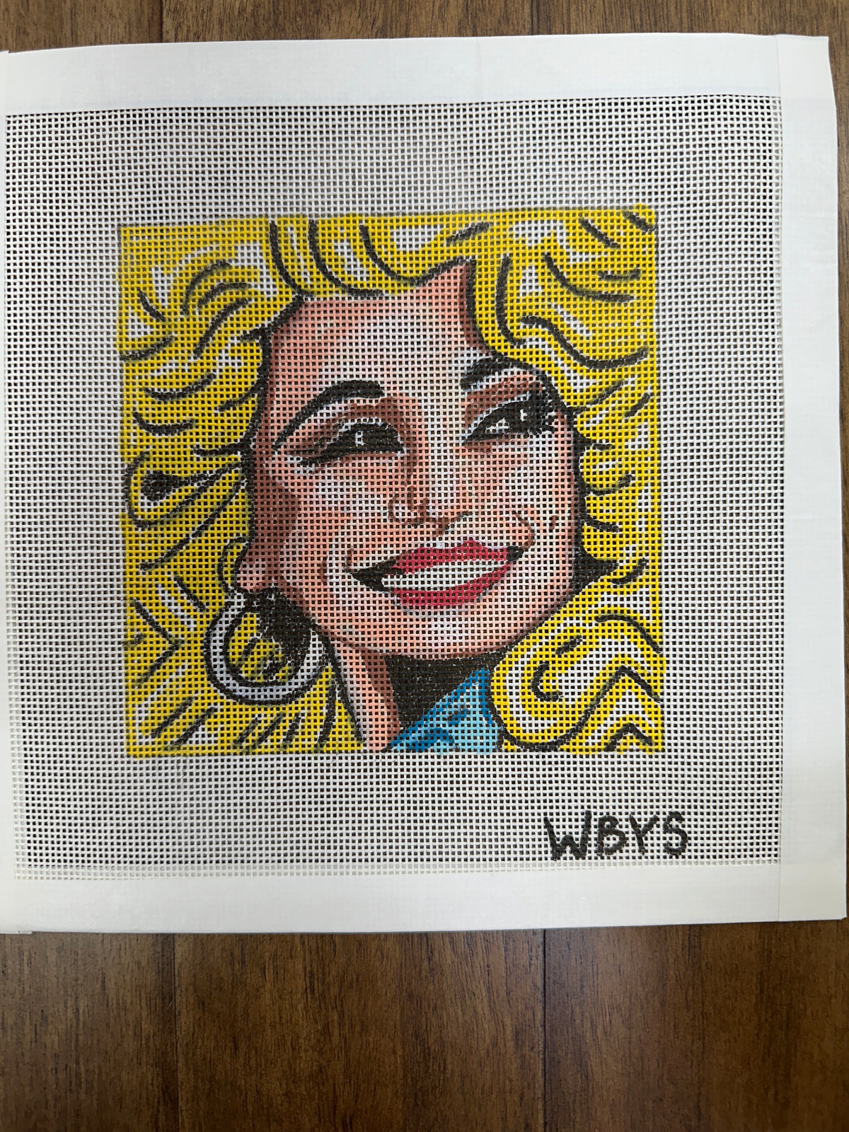 Large Dolly Canvas by Lee Sentell
