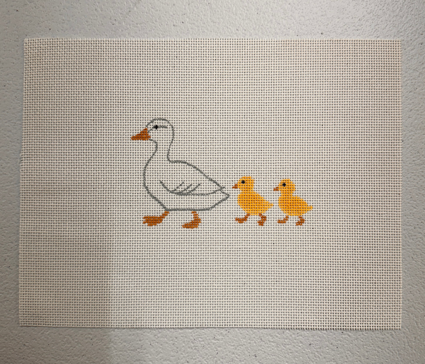 Mama Goose and Ducklings