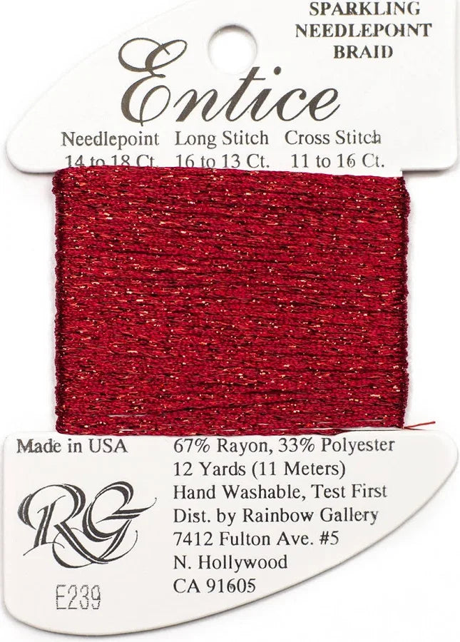 ENTICE E327-CHINESE RED