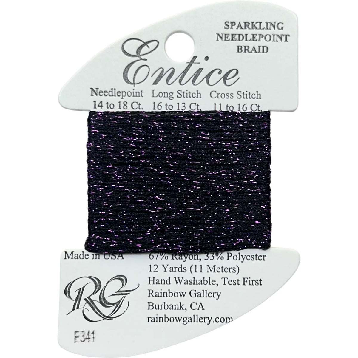 ENTICE E341-MARDI GRAS PURPLE
