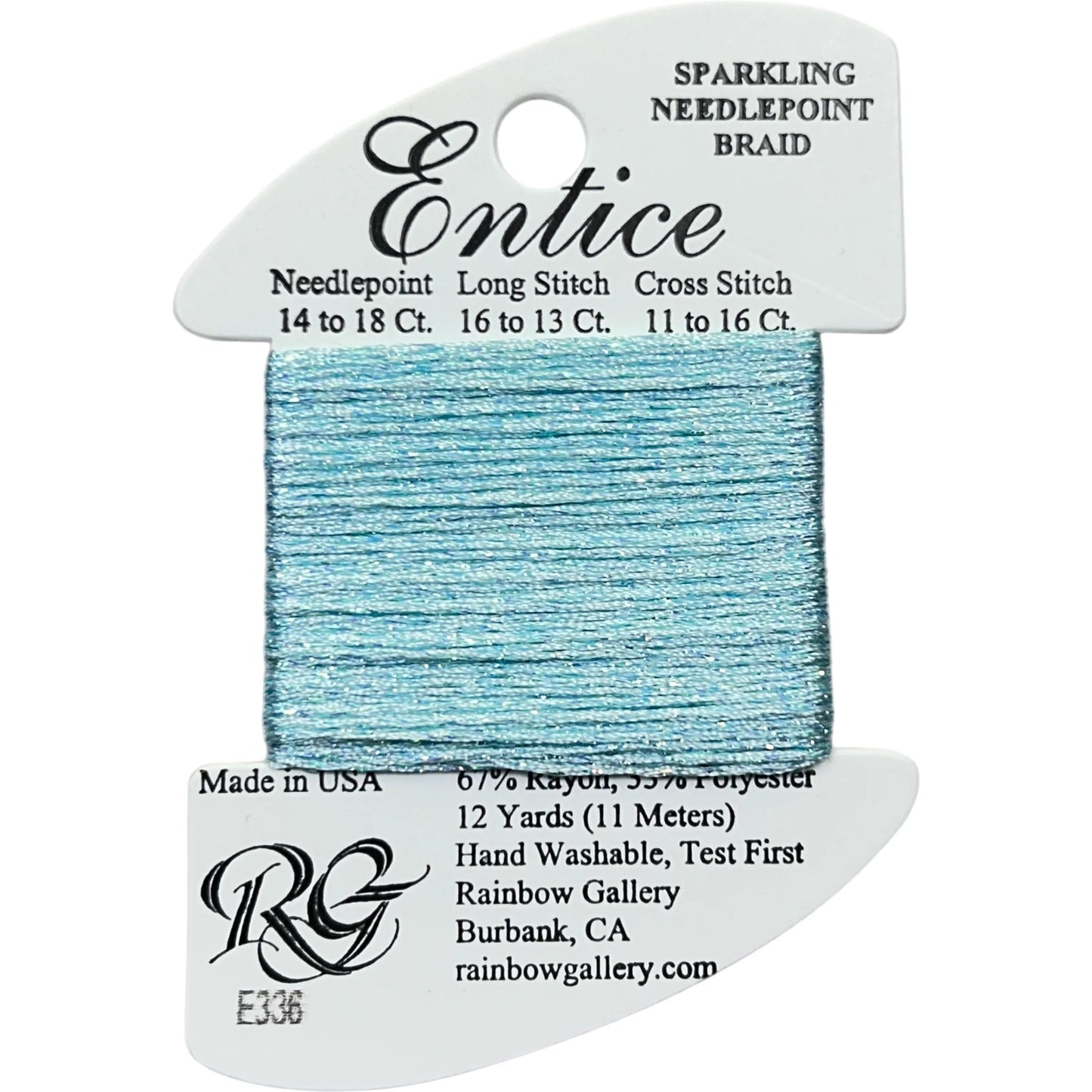 Rainbow Gallery Entice - E336 Turquoise Ice