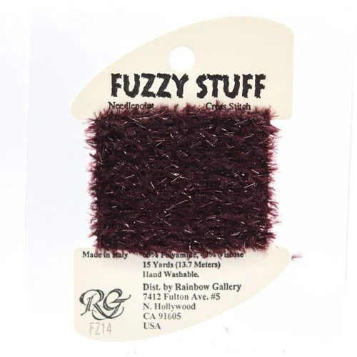 FUZZY STUFF FZ14-BURGUNDY
