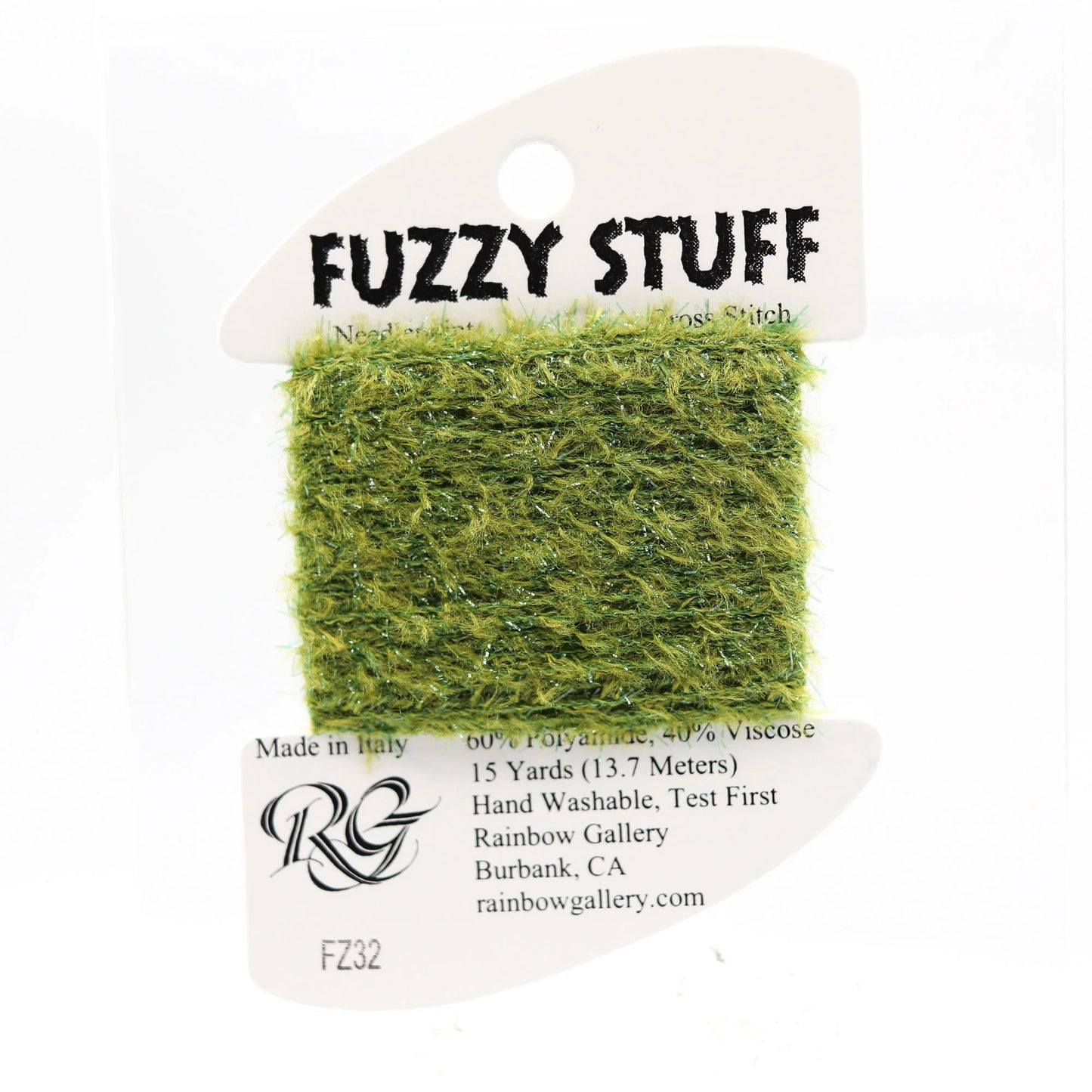 FUZZY STUFF FZ32-LEAF GREEN