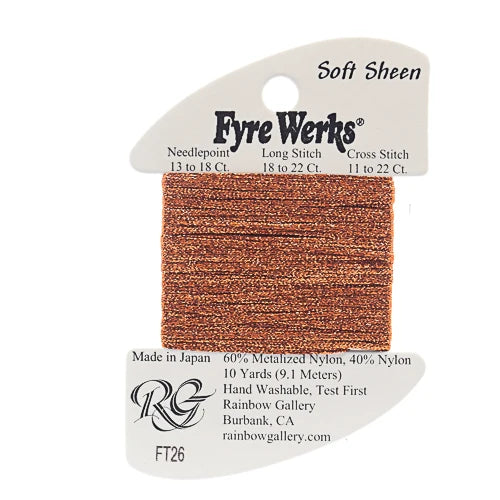FYRE WERKS FT26-BRONZE