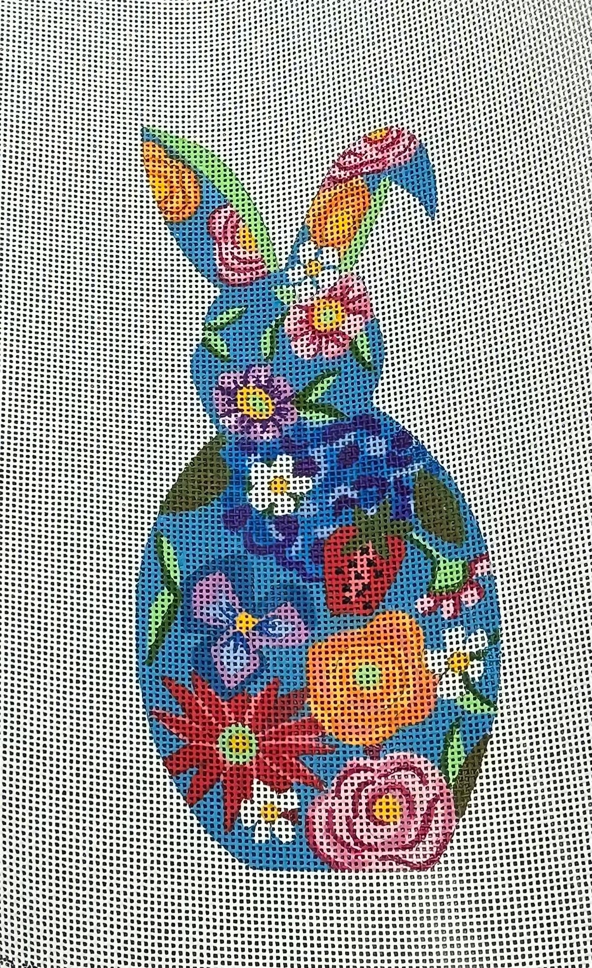 Bright Floral Bunny