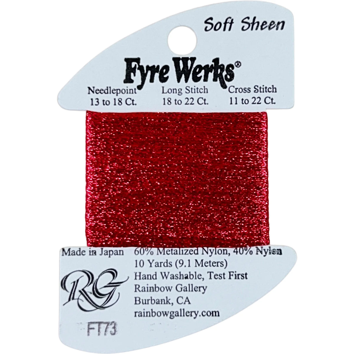 FYRE WERKS FT73-CHRISTMAS RED