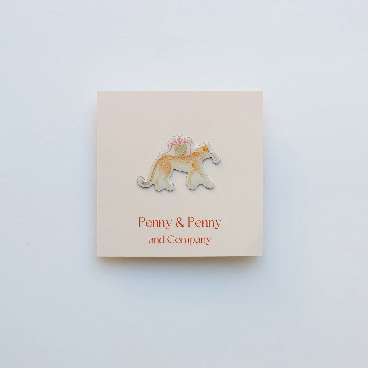 Present Cheetah Needle Minder