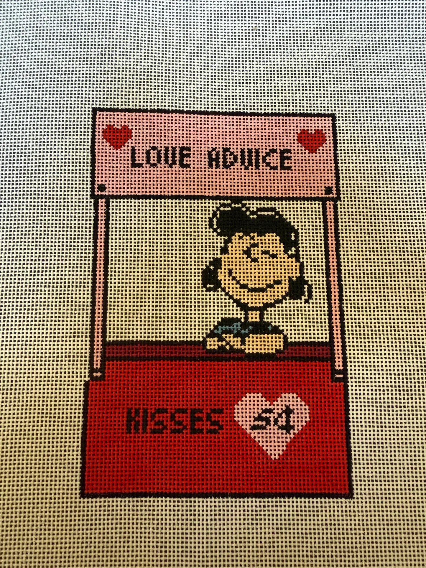 PEANUTS Valentine - Lucy Advice Booth