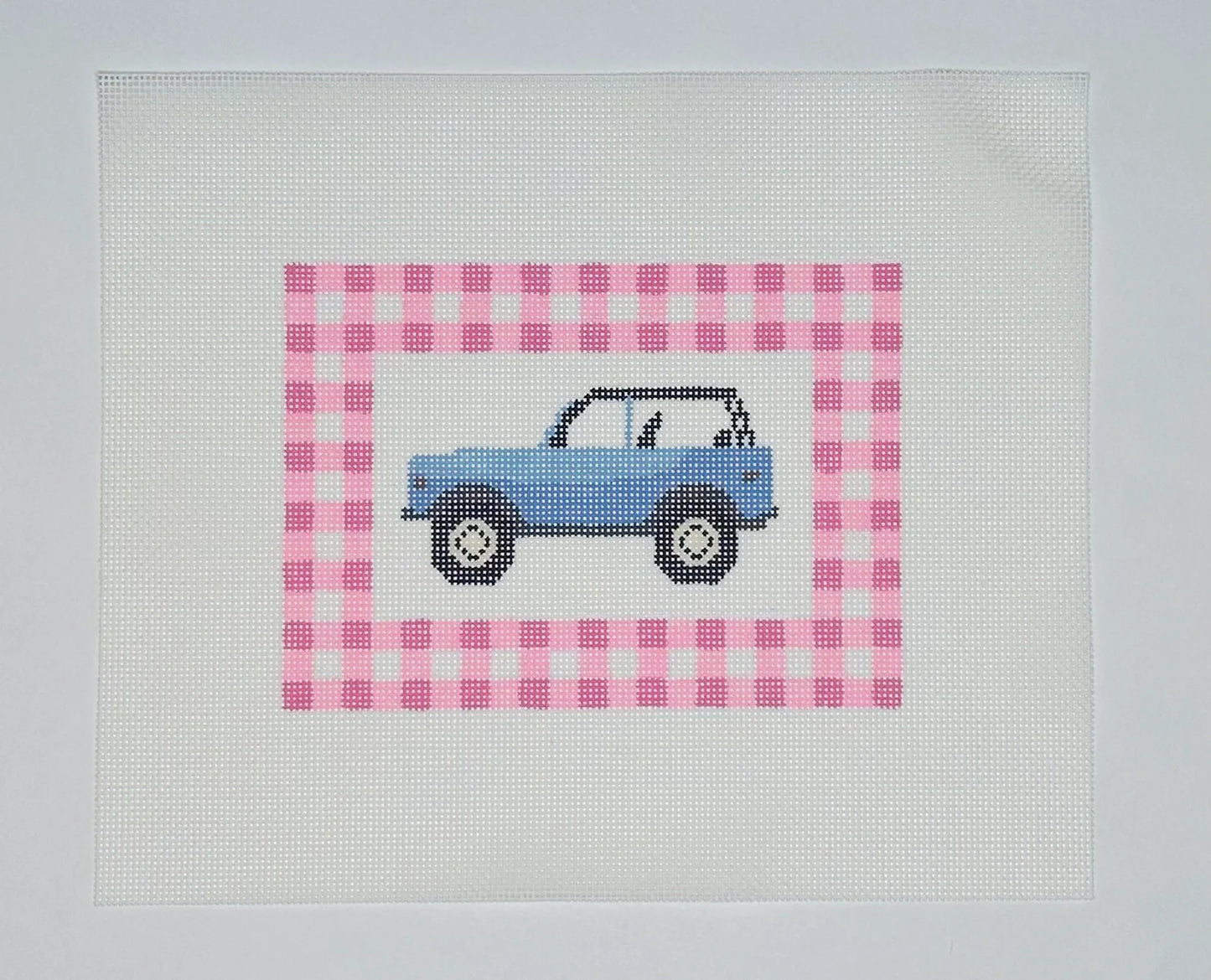 Bronco, Pink Gingham