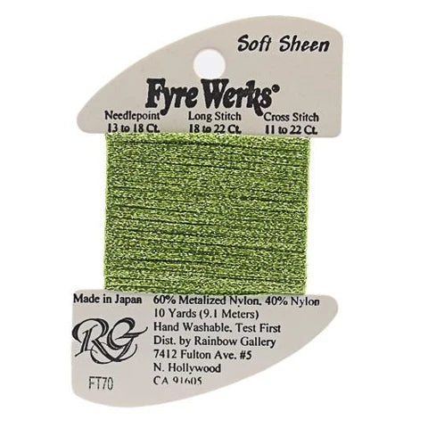 FYRE WERKS FT70-CHARTREUSE
