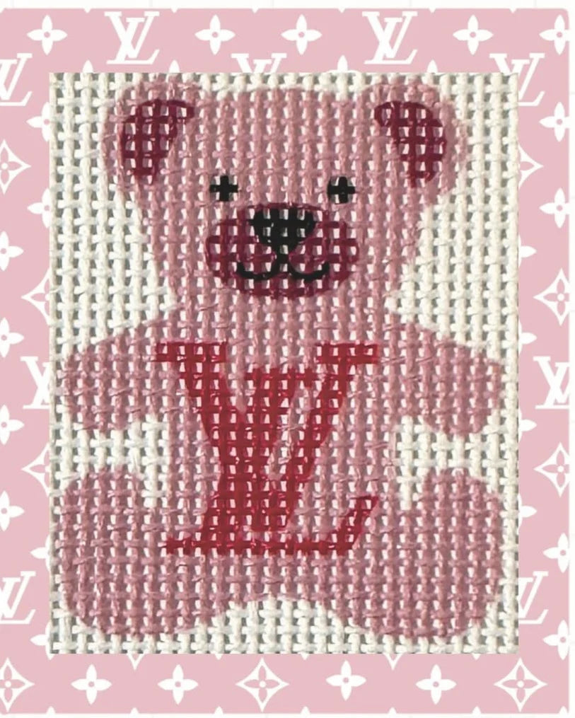 Pink LV Bear