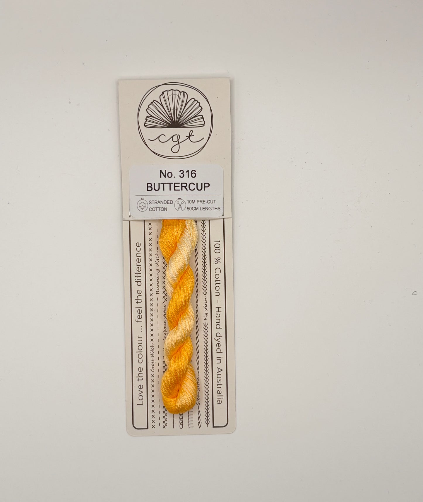 Cottage Garden Thread Buttercup