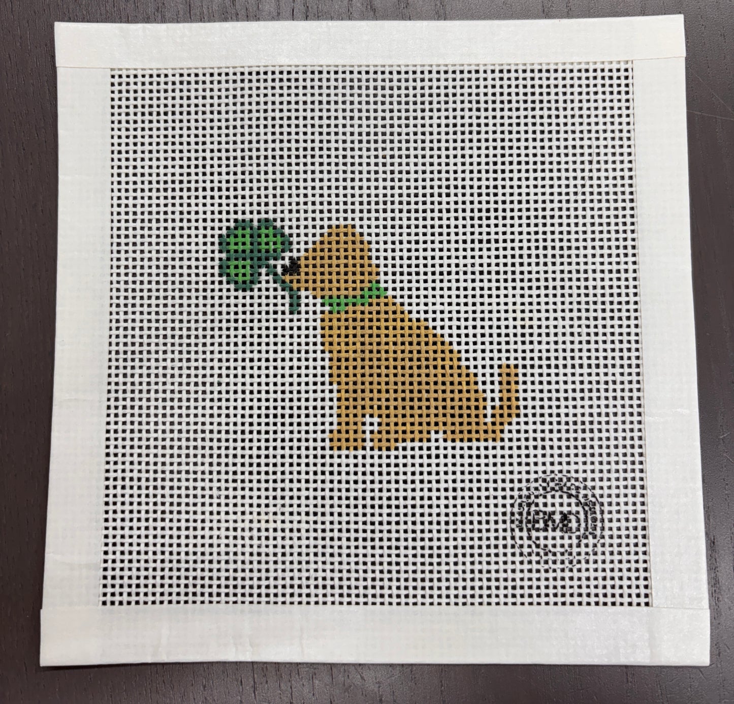 Dog With 3 Leaf Clover