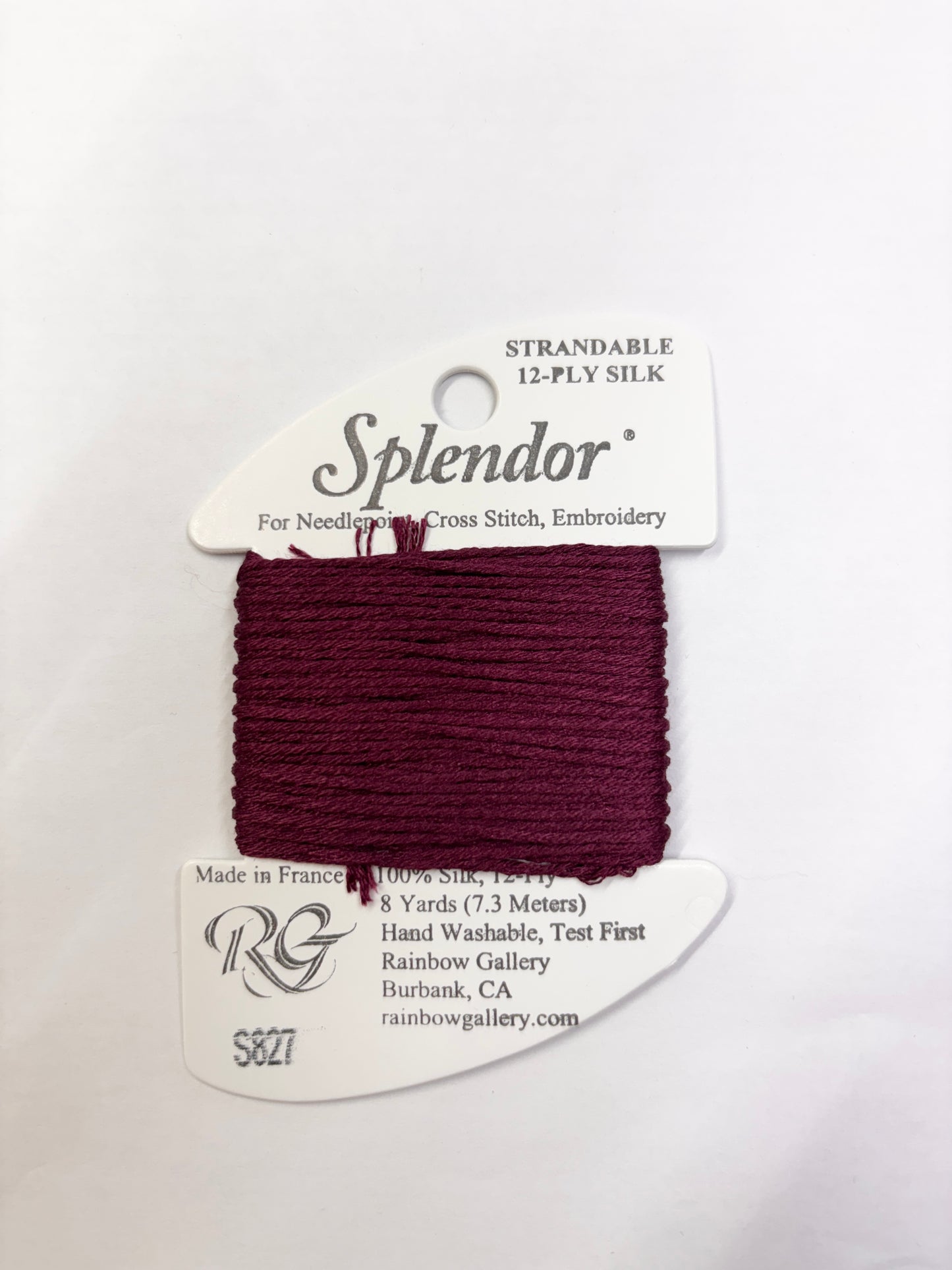 SPLENDOR S827 DARK BURGUNDY
