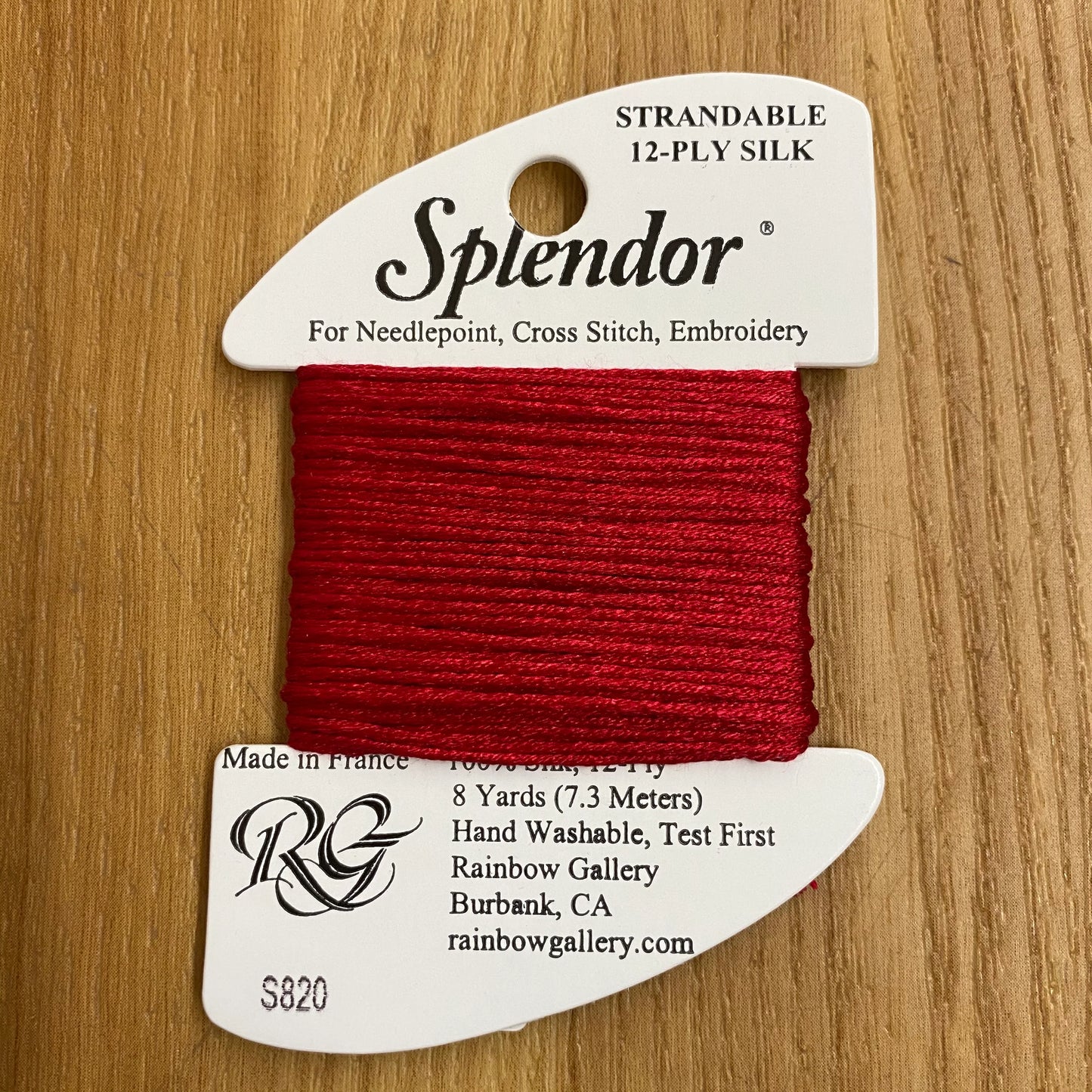 Splendor S820 Ruby Red