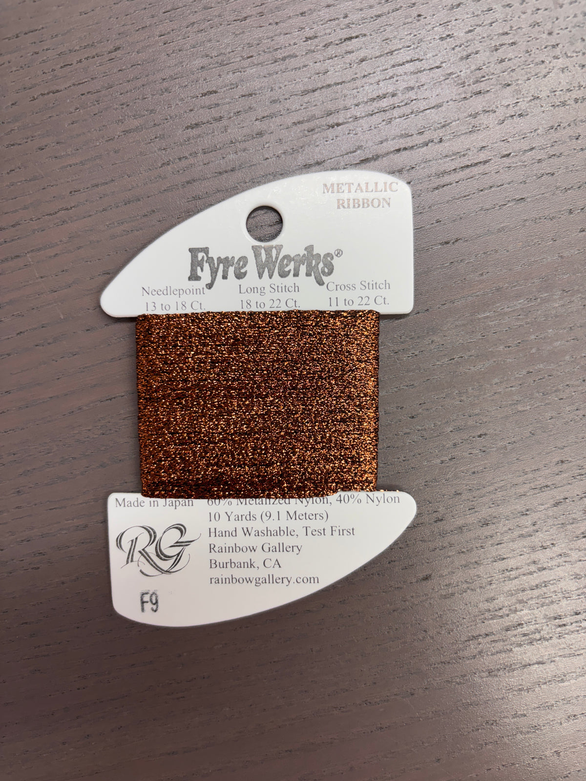 Fyre Werks Metallic Ribbon -F9