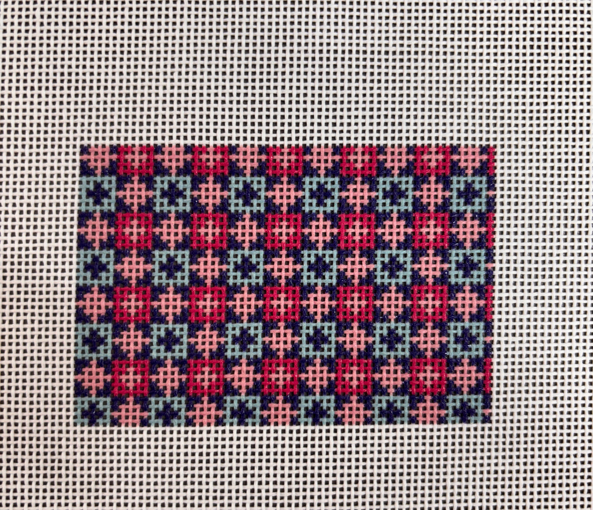 Pink & Blue Check Insert