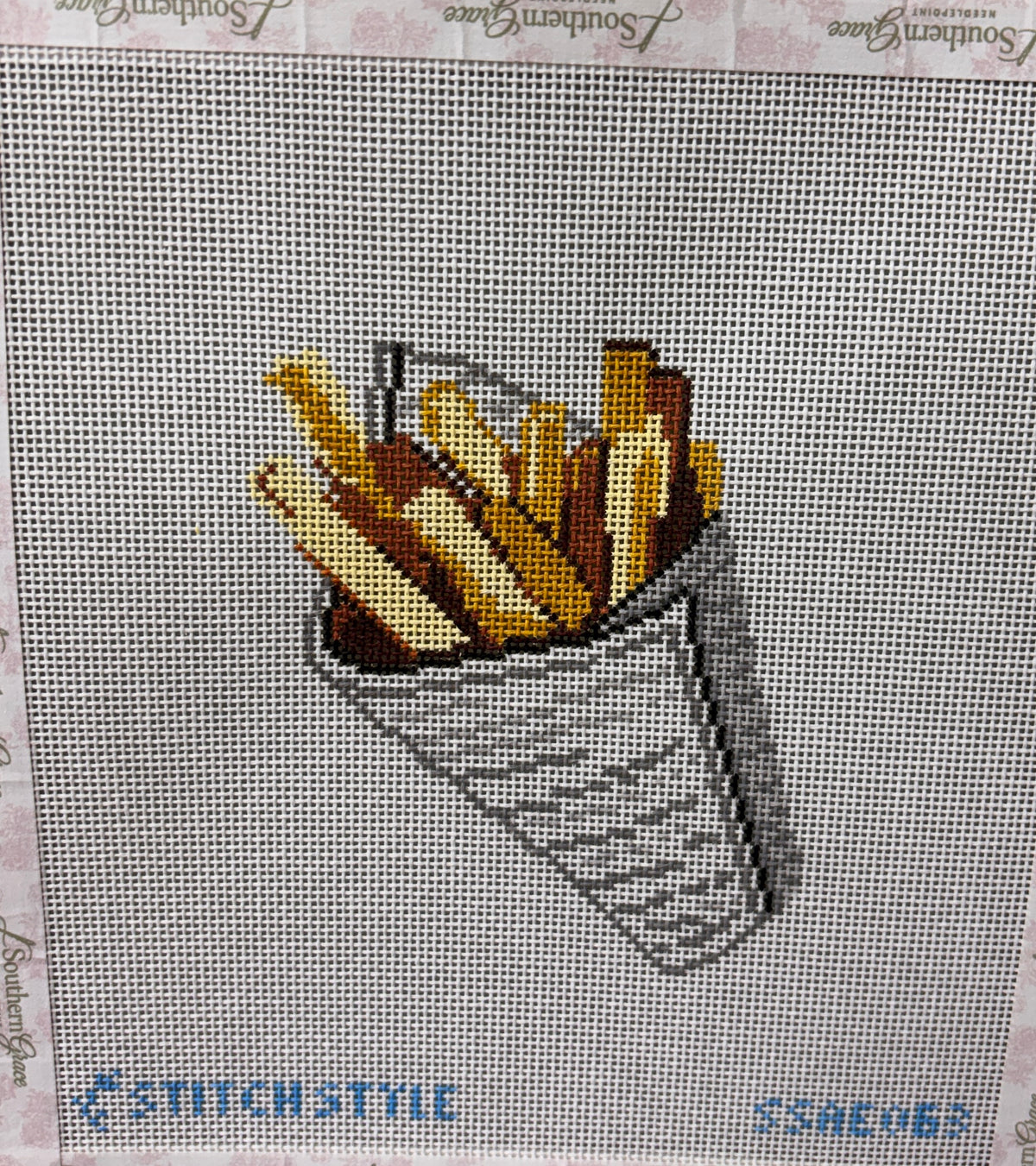 Fries In Newspaper