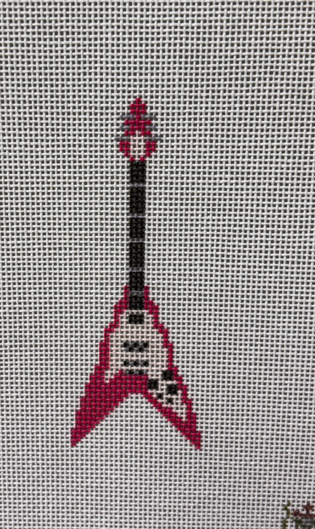 Flying V Pink Guitar
