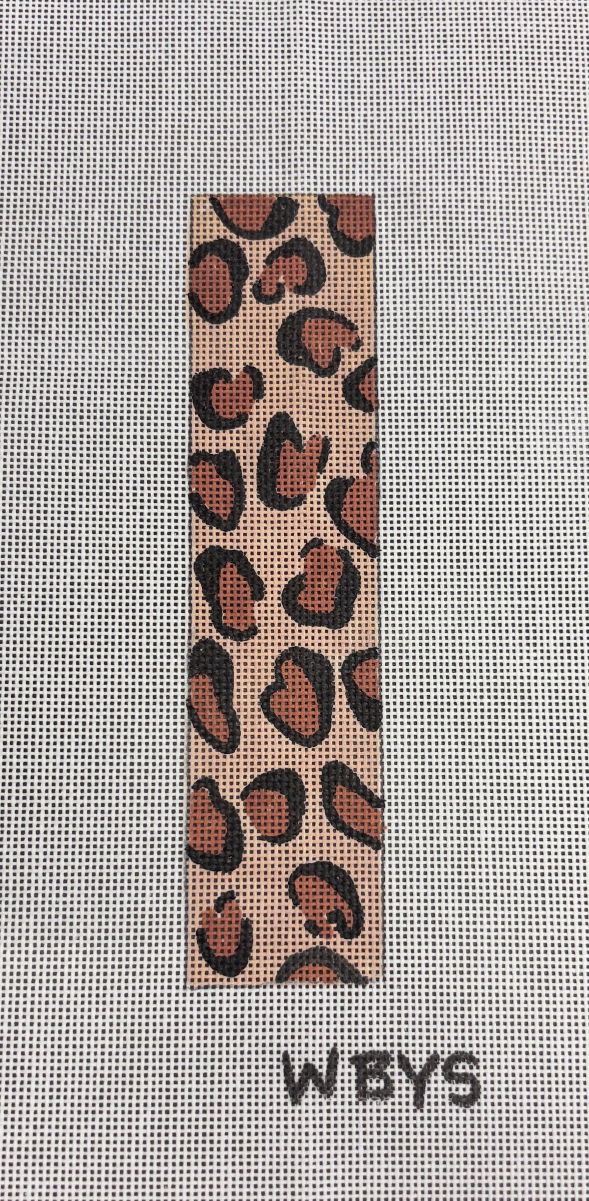WBYS Leopard Print Bookmark
